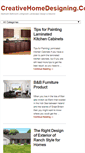 Mobile Screenshot of creativehomedesigning.com